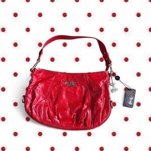 Foxy jeans faux leather bag